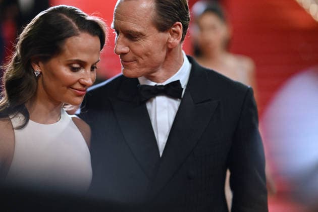 Cannes Hope red carpet. FC Alicia Vikander and Michael Fassbender attends the Hope screening during the 79th annual Cannes Film Festival at Palais des Festivals on May 17, 2026 in Cannes, France. Photo by Franck Castel ABACAPRESS.COM Cannes  Copyright: xCastelxFranck ABACAx