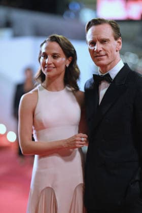 Cannes Hope red carpet. FC Alicia Vikander and Michael Fassbender attends the Hope screening during the 79th annual Cannes Film Festival at Palais des Festivals on May 17, 2026 in Cannes, France. Photo by Franck Castel ABACAPRESS.COM Cannes  Copyright: xCastelxFranck ABACAx