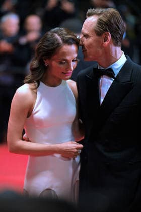 Cannes Hope red carpet. FC Alicia Vikander and Michael Fassbender attends the Hope screening during the 79th annual Cannes Film Festival at Palais des Festivals on May 17, 2026 in Cannes, France. Photo by Franck Castel ABACAPRESS.COM Cannes  Copyright: xCastelxFranck ABACAx