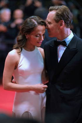 Cannes Hope red carpet. FC Alicia Vikander and Michael Fassbender attends the Hope screening during the 79th annual Cannes Film Festival at Palais des Festivals on May 17, 2026 in Cannes, France. Photo by Franck Castel ABACAPRESS.COM Cannes  Copyright: xCastelxFranck ABACAx