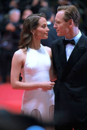 Cannes Hope red carpet. FC Alicia Vikander and Michael Fassbender attends the Hope screening during the 79th annual Cannes Film Festival at Palais des Festivals on May 17, 2026 in Cannes, France. Photo by Franck Castel ABACAPRESS.COM Cannes  Copyright: xCastelxFranck ABACAx