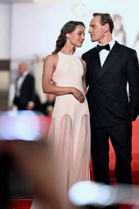 Cannes Hope red carpet. FC Alicia Vikander and Michael Fassbender attends the Hope screening during the 79th annual Cannes Film Festival at Palais des Festivals on May 17, 2026 in Cannes, France. Photo by Franck Castel ABACAPRESS.COM Cannes  Copyright: xCastelxFranck ABACAx