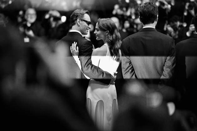 Cannes Hope red carpet. FC Alicia Vikander and Michael Fassbender attends the Hope screening during the 79th annual Cannes Film Festival at Palais des Festivals on May 17, 2026 in Cannes, France. Photo by Franck Castel ABACAPRESS.COM Cannes  Copyright: xCastelxFranck ABACAx