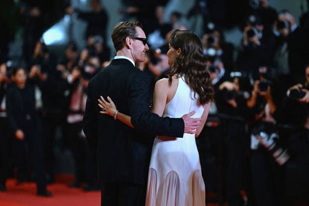 Cannes Hope red carpet. FC Alicia Vikander and Michael Fassbender attends the Hope screening during the 79th annual Cannes Film Festival at Palais des Festivals on May 17, 2026 in Cannes, France. Photo by Franck Castel ABACAPRESS.COM Cannes  Copyright: xCastelxFranck ABACAx