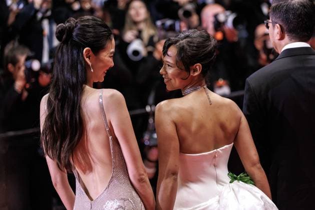 Red carpet of HOPE at the 79th Cannes Film Festival in Cannes, France - 17 May 2026 Hoyeon and Taylor Russell attend the red carpet of Hope at the 79th Cannes Film Festival. Cannes France Copyright: xMarcoxBaradax xSOPAxImagesx 20260517_RED CARPET GARANCE-16