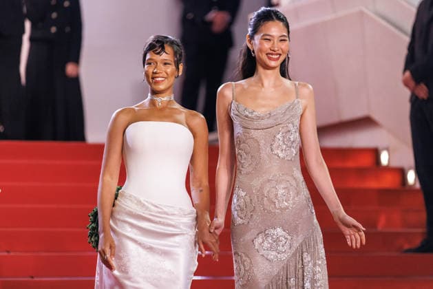 Red carpet of HOPE at the 79th Cannes Film Festival in Cannes, France - 17 May 2026 Taylor Russell and Hoyeon attend the red carpet of Hope at the 79th Cannes Film Festival. Cannes France Copyright: xMarcoxBaradax xSOPAxImagesx 20260517_RED CARPET GARANCE-29