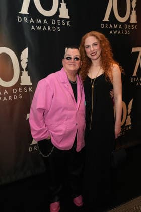 May 17, 2026, New York, Ny, USA: LEA DELARIA and DALIA GLADSTONE attend the 2026 Annual Drama Desk Awards Red Carpet Arrivals,.The Algonquin Hotel, NYC.May 17, 2026. New York USA - ZUMAms4_ 20260517_faf_ms4_016 Copyright: xSoniaxMoskowitzxGordonx
