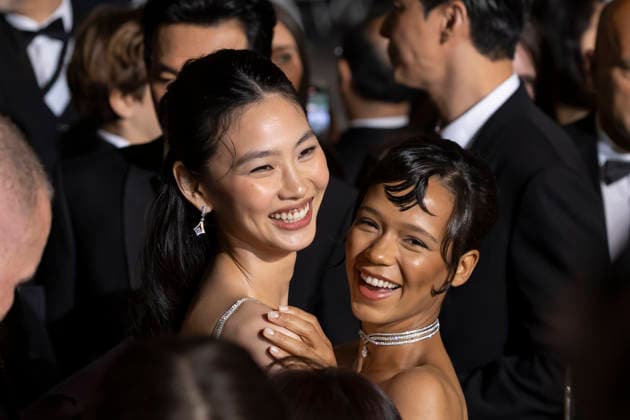 Hope screening during the 79th Cannes Film Festival Hoyeon Jung and Taylor Russell - Hope screening during the 79th annual Cannes Film Festival at Palais des Festivals on May 17, 2026 in Cannes, France.  Copyright: x Chassery+Courdjix