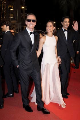 Hope screening during the 79th Cannes Film Festival Alicia Vikander, Michael Fassbender- Hope screening during the 79th annual Cannes Film Festival at Palais des Festivals on May 17, 2026 in Cannes, France.  Copyright: x Chassery+Courdjix
