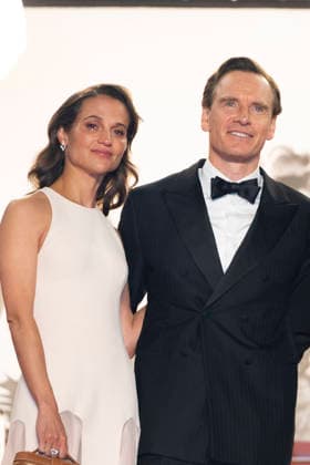 Hope screening during the 79th Cannes Film Festival Alicia Vikander, Michael Fassbender- Hope screening during the 79th annual Cannes Film Festival at Palais des Festivals on May 17, 2026 in Cannes, France.  Copyright: x Chassery+Courdjix