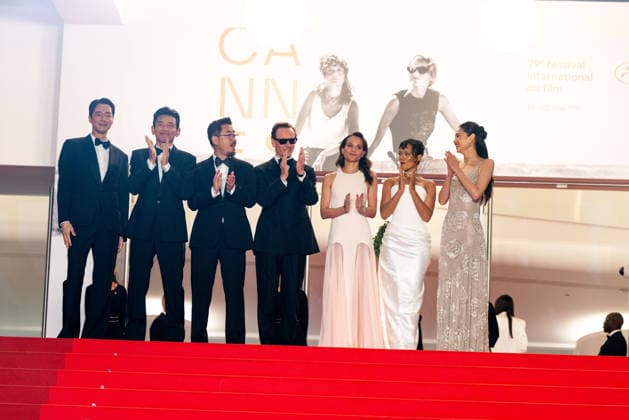 Hope Screening - The 79th Annual Cannes Film Festival o Soo, Hwang Jeong-min, Na Hong-jin, Michael Fassbender, Alicia Vikander, Taylor Russell and Hoyeon attend the Hope screening during the 79th annual Cannes Film Festival at Palais des Festivals on May 17, 2026 in Cannes, France.  Copyright: xKazukoxWakayamax