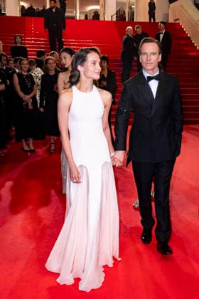 79th Cannes Film Festival Exits after the screening of the movie -Hope- Palais des Festivals - Cannes, France Alicia Vikander;Michael Fassbender 79th Cannes Film Festival Exits after the screening of the movie -Hope- Palais des Festivals - Cannes, France 17th May 2026 SGPItalia id 134688_075 *Not Exclusive  Copyright: xSGP