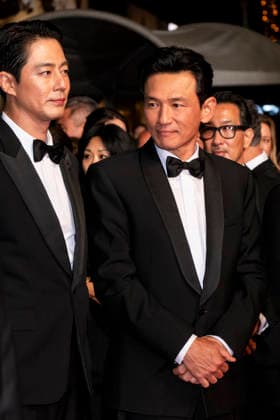 79th Cannes Film Festival Red carpet of the movie -Hope- Palais des Festivals - Cannes, France Jo In-sung;Hwang Jung-min 79th Cannes Film Festival Red carpet of the movie -Hope- Palais des Festivals - Cannes, France 17th May 2026 SGPItalia id 134688_074 *Not Exclusive  Copyright: xALFONSOxCATALANO SGPITALIAx