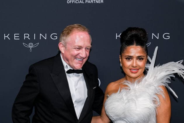 79ème Festival International du Film de Cannes 79th International Cannes Film Festival Soirée Women in Motion 456283 2026 05 17 Pinault, François Henri Hayek, Salma  Copyright: xEstellexCarlierx xStarfacex STAR_456283_034