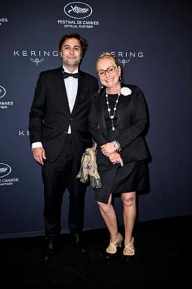 79th Cannes Film Festival Kering Women In Motion Awards Dinner - Backdrop Place de la Castre- Cannes, France Valentin Vignet;Rosalie Varda 79th Cannes Film Festival Kering Women In Motion Awards Dinner - Backdrop Place de la Castre- Cannes, France 17th May 2026 SGPItalia id 134688_076 *Not Exclusive  Copyright: xMAXxMONTINGELLI SGPx