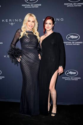 79th Cannes Film Festival Kering Women In Motion Awards Dinner - Backdrop Place de la Castre- Cannes, France Monika Bacardi;Maria Luisa Bacardi 79th Cannes Film Festival Kering Women In Motion Awards Dinner - Backdrop Place de la Castre- Cannes, France 17th May 2026 SGPItalia id 134688_076 *Not Exclusive  Copyright: xMAXxMONTINGELLI SGPx
