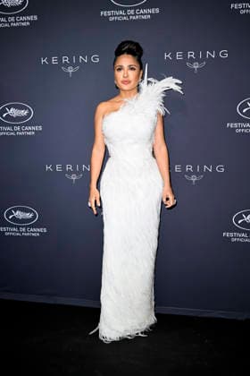 79th Cannes Film Festival Kering Women In Motion Awards Dinner - Backdrop Place de la Castre- Cannes, France Salma Hayek 79th Cannes Film Festival Kering Women In Motion Awards Dinner - Backdrop Place de la Castre- Cannes, France 17th May 2026 SGPItalia id 134688_076 *Not Exclusive  Copyright: xMAXxMONTINGELLI SGPx