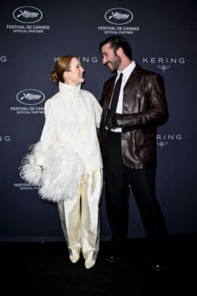 79th Cannes Film Festival Kering Women In Motion Awards Dinner - Backdrop Place de la Castre- Cannes, France Julianne Moore;Jordan Firstman 79th Cannes Film Festival Kering Women In Motion Awards Dinner - Backdrop Place de la Castre- Cannes, France 17th May 2026 SGPItalia id 134688_076 *Not Exclusive  Copyright: xMAXxMONTINGELLI SGPx