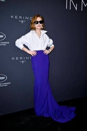 79th Cannes Film Festival Kering Women In Motion Awards Dinner - Backdrop Place de la Castre- Cannes, France Isabelle Huppert 79th Cannes Film Festival Kering Women In Motion Awards Dinner - Backdrop Place de la Castre- Cannes, France 17th May 2026 SGPItalia id 134688_076 *Not Exclusive  Copyright: xMAXxMONTINGELLI SGPx