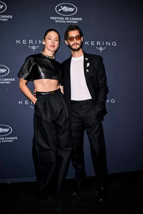 79th Cannes Film Festival Kering Women In Motion Awards Dinner - Backdrop Place de la Castre- Cannes, France Natasha Andrews;Pierre Niney 79th Cannes Film Festival Kering Women In Motion Awards Dinner - Backdrop Place de la Castre- Cannes, France 17th May 2026 SGPItalia id 134688_076 *Not Exclusive  Copyright: xMAXxMONTINGELLI SGPx