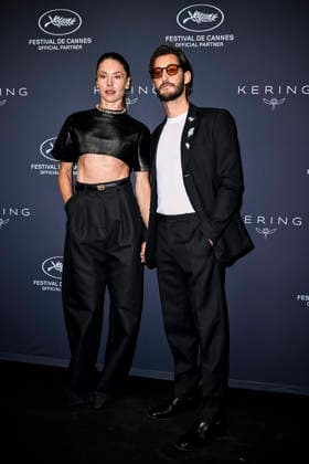 79th Cannes Film Festival Kering Women In Motion Awards Dinner - Backdrop Place de la Castre- Cannes, France Natasha Andrews;Pierre Niney 79th Cannes Film Festival Kering Women In Motion Awards Dinner - Backdrop Place de la Castre- Cannes, France 17th May 2026 SGPItalia id 134688_076 *Not Exclusive  Copyright: xMAXxMONTINGELLI SGPx