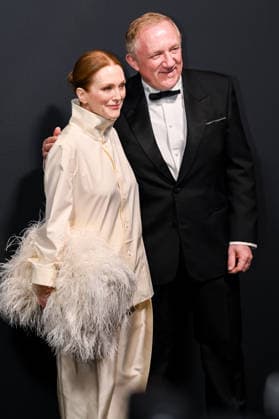 79ème Festival International du Film de Cannes 79th International Cannes Film Festival Soirée Women in Motion 456283 2026 05 17 Cannes France Moore, Julianne Pinault, François Henri  Copyright: xEstellexCarlierx xStarfacex STAR_456283_040