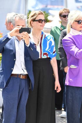 Ulrich Matthes and Martina Gedeck at the Photocall HEIMSUCHUNG in Cannes on 17 05 2026