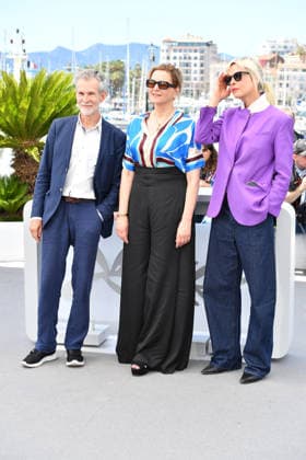 Ulrich Matthes, Martina Gedeck and Susanne Wolff at the Photocall HEIMSUCHUNG in Cannes on 17 05 2026