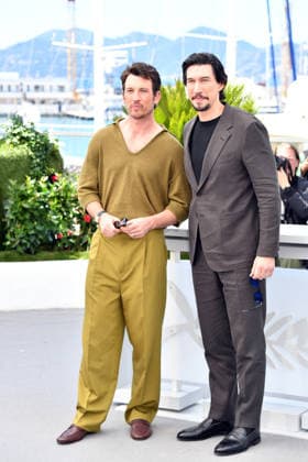 Miles Teller and Adam Driver at the PAPER TIGER photocall in Cannes on 17 05 2026