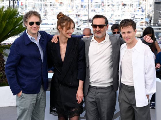 IPA84819792 - Cannes, 79th Cannes Film Festival 2026, day 7. Photocall of Moulin Pictured: Felix Lefebvre, Gilles Lellouche, Louise Bourgoin and Laszlo Nemes  Copyright: xAlbertoxTerenghix xPoolxPhotoxEventsx07x 84819792