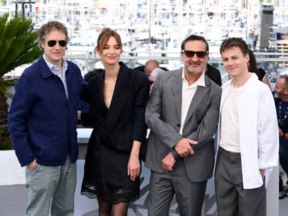 IPA84819791 - Cannes, 79th Cannes Film Festival 2026, day 7. Photocall of Moulin Pictured: Felix Lefebvre, Gilles Lellouche, Louise Bourgoin and Laszlo Nemes  Copyright: xAlbertoxTerenghix xPoolxPhotoxEventsx07x 84819791