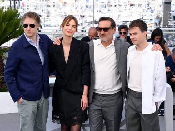 IPA84819795 - Cannes, 79th Cannes Film Festival 2026, day 7. Photocall of Moulin Pictured: Felix Lefebvre, Gilles Lellouche, Louise Bourgoin and Laszlo Nemes  Copyright: xAlbertoxTerenghix xPoolxPhotoxEventsx07x 84819795