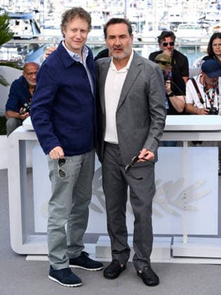 IPA84819890 - Cannes, 79th Cannes Film Festival 2026, day 7. Photocall of Moulin Pictured: Laszlo Nemes and Gilles Lellouche  Copyright: xAlbertoxTerenghix xPoolxPhotoxEventsx07x 84819890