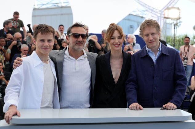 Félix Lefebvre, Gilles Lellouche, Louise Bourgoin, Laszlo Neles Photocall for Moulin at the 79th Cannes International Film Festival May 18th, 2026 Jacovides Moreau Bestimage Photocall for Moulin at the 79th Cannes International Film Festival May 18th, 2026 Cannes France  Copyright: xJACOVIDES-MOREAUx xBESTIMAGExJACOVIDES-MOREAUx xBESTIMAGEx