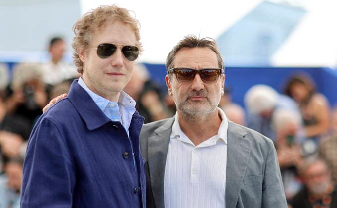 Laszlo Neles, Gilles Lellouche Photocall for Moulin at the 79th Cannes International Film Festival May 18th, 2026 Jacovides Moreau Bestimage Photocall for Moulin at the 79th Cannes International Film Festival May 18th, 2026 Cannes France  Copyright: xJACOVIDES-MOREAUx xBESTIMAGExJACOVIDES-MOREAUx xBESTIMAGEx