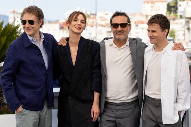 Félix Lefebvre, Gilles Lellouche, Louise Bourgoin, Laszlo Neles Photocall for Moulin at the 79th Cannes International Film Festival May 18th, 2026 Jacovides Moreau Bestimage Photocall for Moulin at the 79th Cannes International Film Festival May 18th, 2026 Cannes France  Copyright: xJACOVIDES-MOREAUx xBESTIMAGExJACOVIDES-MOREAUx xBESTIMAGEx