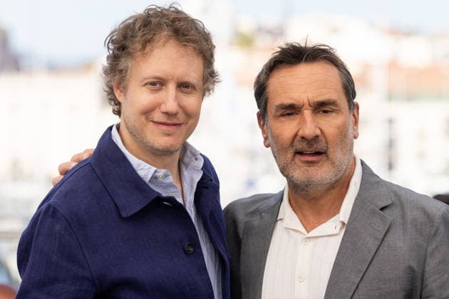 Laszlo Neles, Gilles Lellouche Photocall for Moulin at the 79th Cannes International Film Festival May 18th, 2026 Jacovides Moreau Bestimage Photocall for Moulin at the 79th Cannes International Film Festival May 18th, 2026 Cannes France  Copyright: xJACOVIDES-MOREAUx xBESTIMAGExJACOVIDES-MOREAUx xBESTIMAGEx