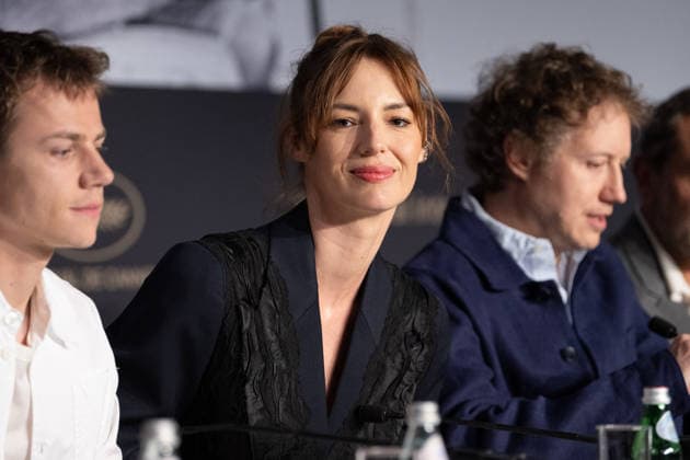 Cannes Moulin Press Conference NG Felix Lefebvre, Louise Bourgoin, Lars Eidinger, Laszlo Nemes and Gilles Lellouche attending the Press Conference for ‘Moulin’ in Cannes at Palais Des Festivals in Cannes, France on May 15 2026 as part of the 79th Cannes Film Festival. Photo by Nicolas Genin ABACAPRESS.COM Cannes France  Copyright: xGeninxNicolas ABACAx