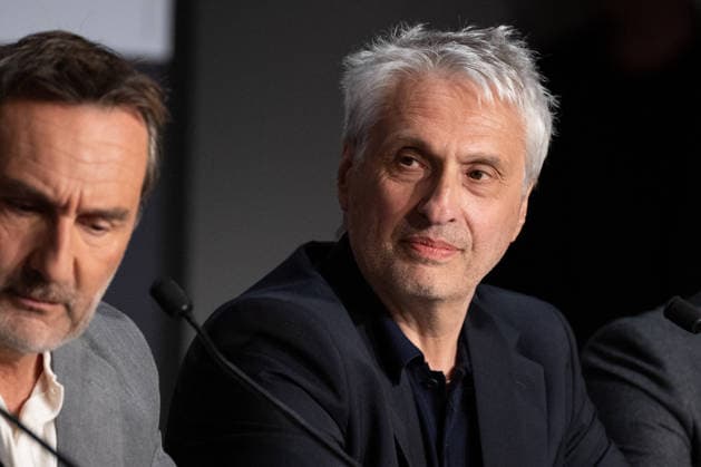 Cannes Moulin Press Conference NG Gilles Lellouche and Alain Goldman attending the Press Conference for ‘Moulin’ in Cannes at Palais Des Festivals in Cannes, France on May 15 2026 as part of the 79th Cannes Film Festival. Photo by Nicolas Genin ABACAPRESS.COM Cannes France  Copyright: xGeninxNicolas ABACAx