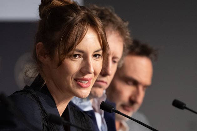 Cannes Moulin Press Conference NG Louise Bourgoin attending the Press Conference for ‘Moulin’ in Cannes at Palais Des Festivals in Cannes, France on May 15 2026 as part of the 79th Cannes Film Festival. Photo by Nicolas Genin ABACAPRESS.COM Cannes France  Copyright: xGeninxNicolas ABACAx