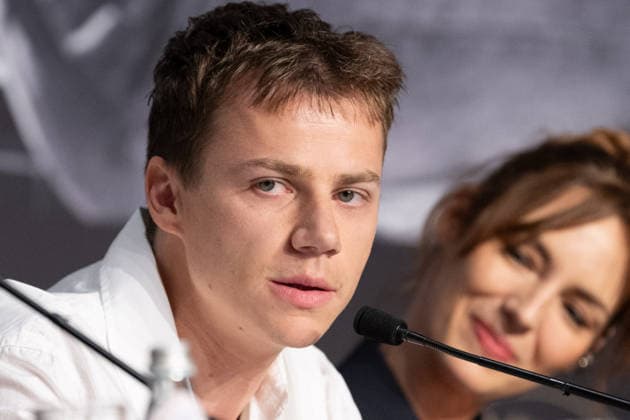 Cannes Moulin Press Conference NG Louise Bourgoin and Felix Lefebvre attending the Press Conference for ‘Moulin’ in Cannes at Palais Des Festivals in Cannes, France on May 15 2026 as part of the 79th Cannes Film Festival. Photo by Nicolas Genin ABACAPRESS.COM Cannes France  Copyright: xGeninxNicolas ABACAx