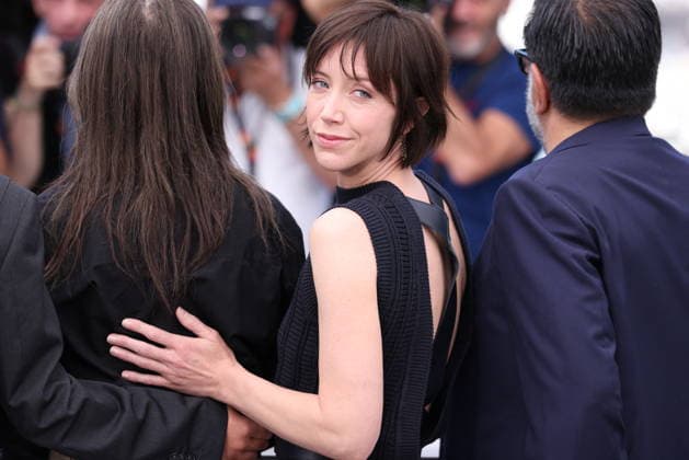 Cannes Garance Photocall Sara Giraudeau attending the photocall of Garance during the 79th Cannes International Film Festival in Cannes, France on May 18, 2026, the film directed by French filmmaker Jeanne Herry and selected in the Official Competition, produced by Hugo Selignac and Alain Attal. Photo by Jerome Domine ABACAPRESS.COMPRESS.COM Cannes France  Copyright: xDominexJerome ABACAx