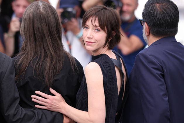 Cannes Garance Photocall Sara Giraudeau attending the photocall of Garance during the 79th Cannes International Film Festival in Cannes, France on May 18, 2026, the film directed by French filmmaker Jeanne Herry and selected in the Official Competition, produced by Hugo Selignac and Alain Attal. Photo by Jerome Domine ABACAPRESS.COMPRESS.COM Cannes France  Copyright: xDominexJerome ABACAx