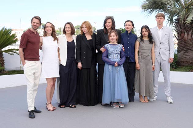 David Bohun, Viktoria Stolpe, Lixi Frank, Birgit Minichmayr, Sandra Wollner, Lotte Shirin Keiling, Carla Huttermann, Esja Wendel and Tristan Lopez at the photocall for the feature film Everytime at the Festival de Cannes 2026 79 Cannes International Film Festival at the Palais des Festivals Cannes, 18 05 206 Foto:xD.xBedrosianx xFuturexImagex everytime_6502