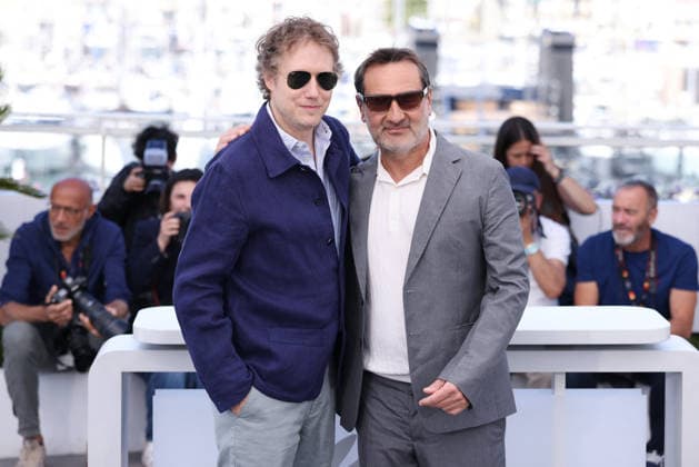Cannes - Moulin Photocall JD Laszlo Nemes, Gilles Lellouche attend the photocall of the film Moulin during the 79th annual Cannes Film Festival at Palais des Festivals on May 18, 2026 in Cannes, France. Photo by Jerome Domine ABACAPRESS.COM Cannes France  Copyright: xDominexJerome ABACAx