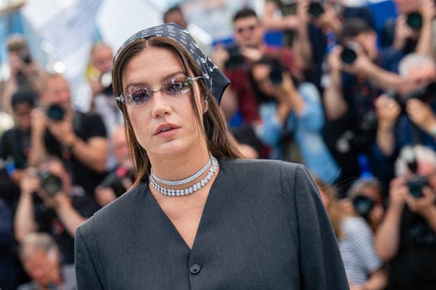 Cannes Garance Photocall LZ Adele Exarchopoulos attends the photocall of Garance during the 79th Cannes International Film Festival in Cannes, France on May 18, 2026, the film selected in the Official Competition. Photo by Laurent Zabulon ABACAPRESS.COM Cannes  Copyright: xZabulonxLaurentx
