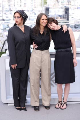 Cannes - Moulin Photocall JD Adèle Exarchopoulos, Jeanne Herry and Sara Giraudeau attend the photocall of the film Moulin during the 79th annual Cannes Film Festival at Palais des Festivals on May 18, 2026 in Cannes, France. Photo by Jerome Domine ABACAPRESS.COM Cannes France  Copyright: xDominexJerome ABACAx
