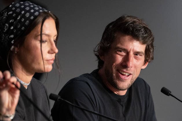 Cannes Garance Press Conference NG Adele Exarchopoulos and Hugo Selignac attending the Press Conference for ‘Garance’ in Cannes at Palais Des Festivals in Cannes, France on May 15 2026 as part of the 79th Cannes Film Festival. Photo by Nicolas Genin ABACAPRESS.COM Cannes France  Copyright: xGeninxNicolas ABACAx