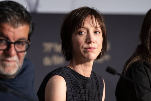 Cannes Garance Press Conference NG Sara Giraudeau attending the Press Conference for ‘Garance’ in Cannes at Palais Des Festivals in Cannes, France on May 15 2026 as part of the 79th Cannes Film Festival. Photo by Nicolas Genin ABACAPRESS.COM Cannes France  Copyright: xGeninxNicolas ABACAx