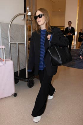 Cannes Julianne Moore exits Martinez MP Cannes, France- May 18: Julianne Moore leaves the Martinez Hotel during 79th Festival of Cannes, on May 18, 2026 in Cannes, France. Photo by Marco Piovanotto Abacapress.com Cannes France  Copyright: xPiovanottoxMarco ABACAx
